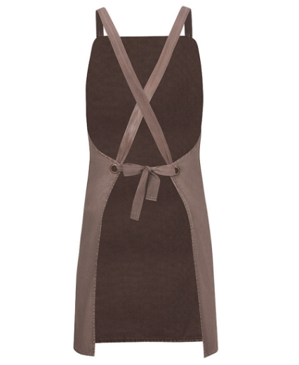 Picture of JB's Wear, Cross Back Canvas Apron (no straps)