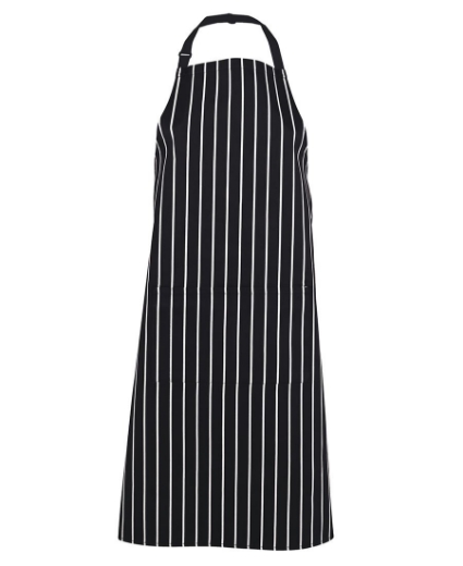 Picture of JB's Wear, Bib Striped Apron 86x93 w Pocket