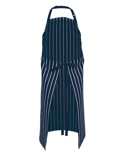 Picture of JB's Wear, Bib Striped Apron 86x93 w Pocket