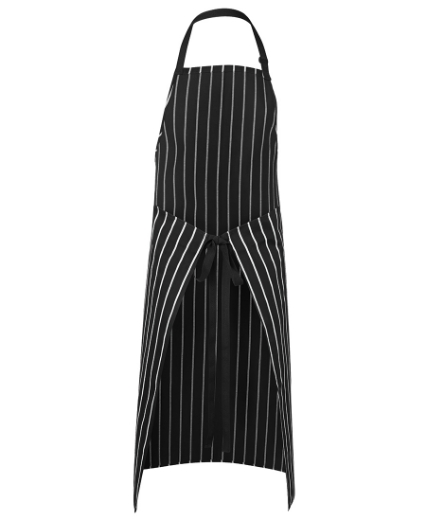 Picture of JB's Wear, Bib Striped Apron 86x93 (no Pocket)