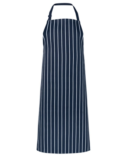 Picture of JB's Wear, Bib Striped Apron 86x93 (no Pocket)