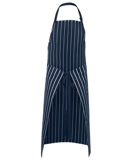Picture of JB's Wear, Bib Striped Apron 86x93 (no Pocket)