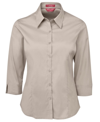 Picture of JB's Wear, Ladies Urban 3/4 Poplin Shirt
