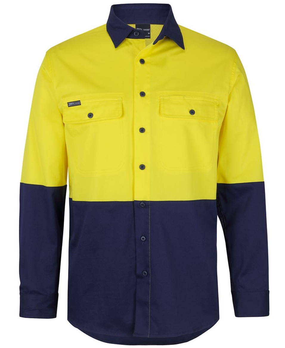 Picture of JB's Wear, HV L/S Stretch Work Shirt