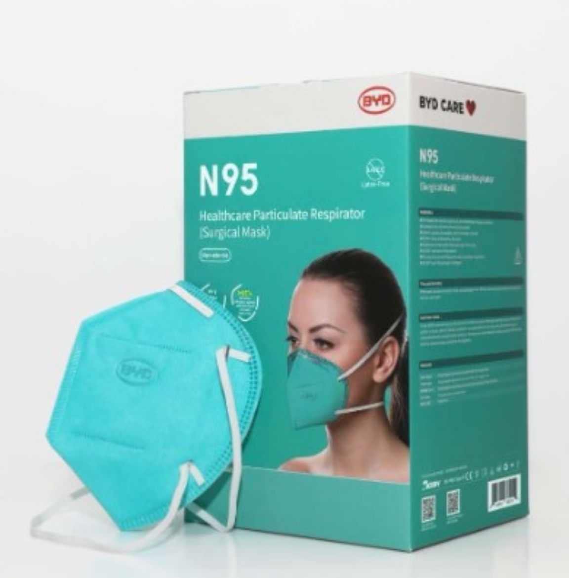 Picture of BYD N95 Foldable Respirator - TGA  337767 (Box 25)