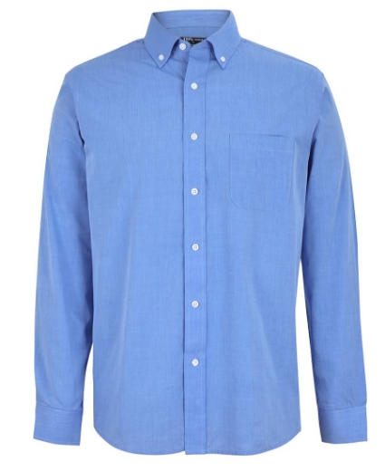 Picture of JB's Wear, L/S Fine Chambray Shirt