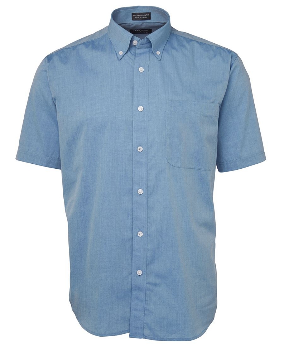 Picture of JB's Wear, S/S Fine Chambray Shirt