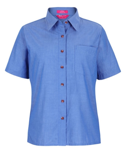 Picture of JB's Wear, Ladies Original S/S Chambray Shirt