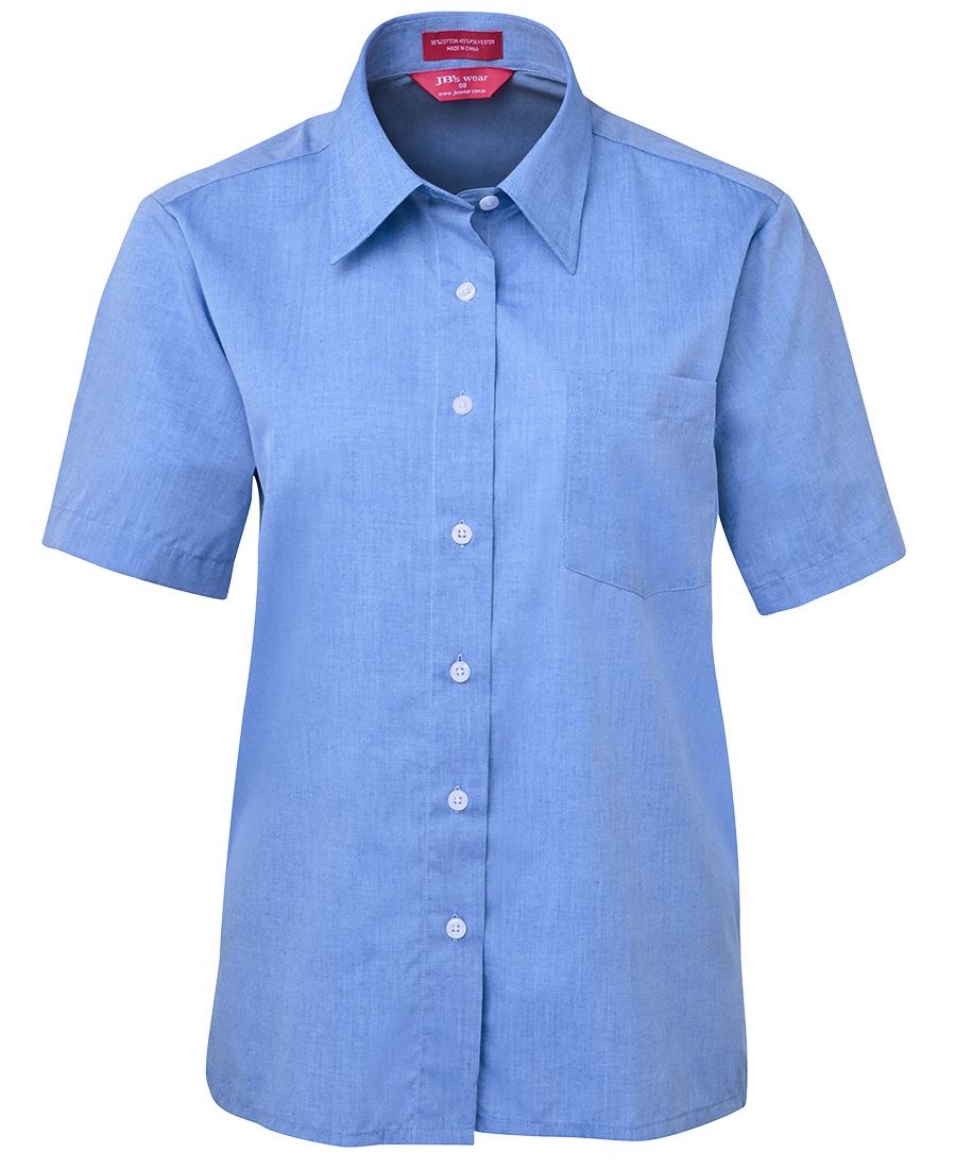 Picture of JB's Wear, Ladies Original S/S Fine Chambray Shirt