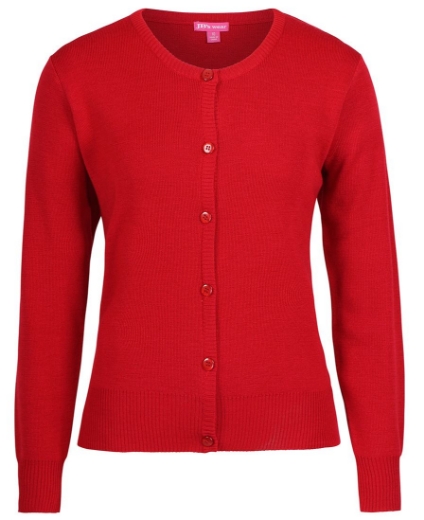 Picture of JB's Wear, Ladies Corporate Crew Neck Cardigan