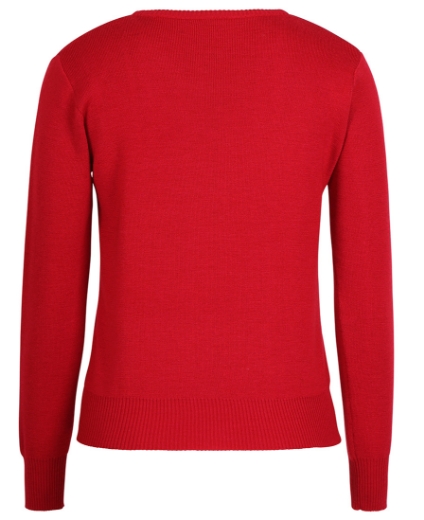 Picture of JB's Wear, Ladies Corporate Crew Neck Cardigan