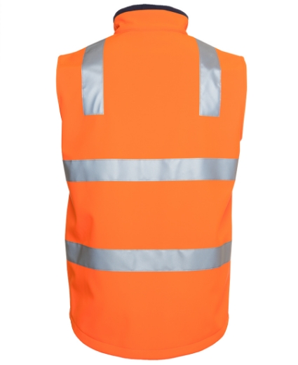 Picture of JB's Wear, HV 4602.1 (D+N) Softshell Vest