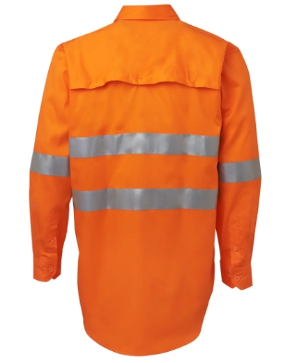 Picture of JB's Wear, HV L/S (D+N) 150G  Work Shirt