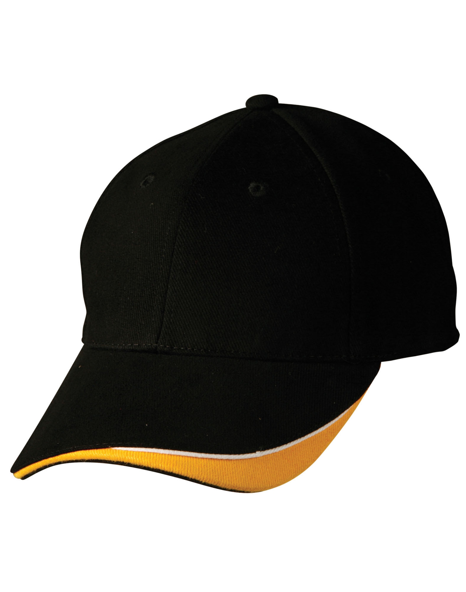 Ch68 Winning Spirit Triple Sandwich Peak Cap Workwear Direct Australia