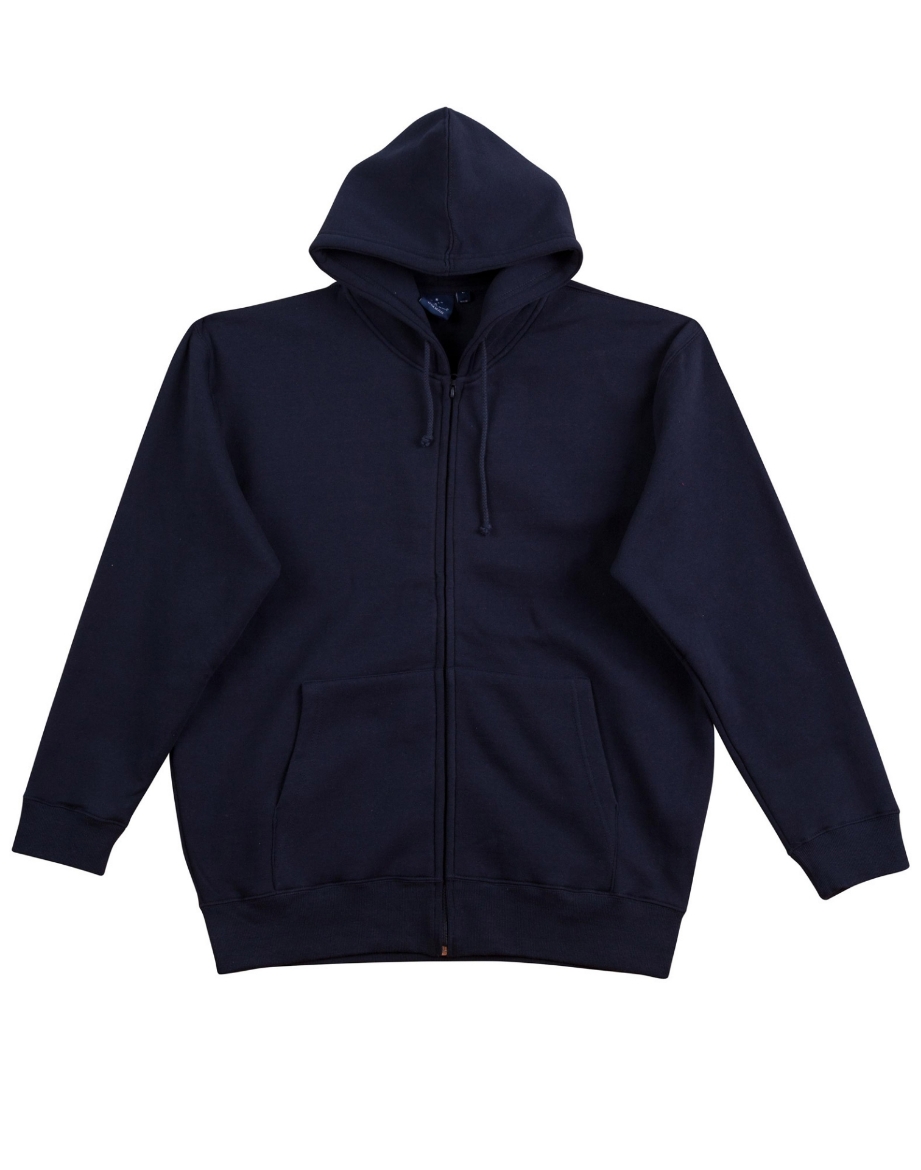 FL03 Winning Spirit, Men's full-zip fleecy hoodie | Workwear Direct ...