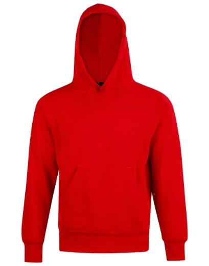 Picture of Winning Spirit, Kids' Close Front  Contrast Fleecy Hoodie