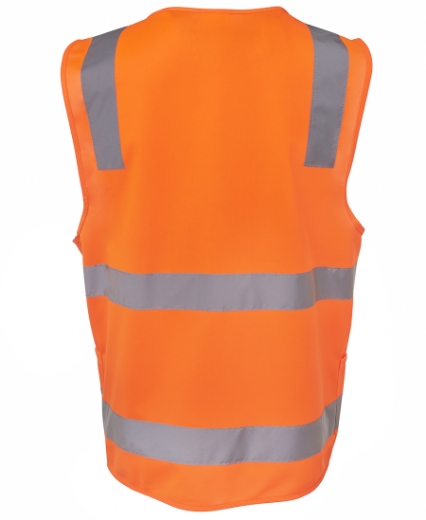 Picture of JB's Wear, HV (D+N) Zip Safety Vest