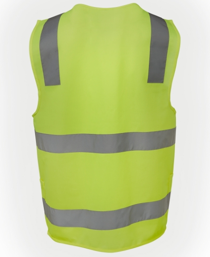 Picture of JB's Wear, HV (D+N) Zip Safety Vest