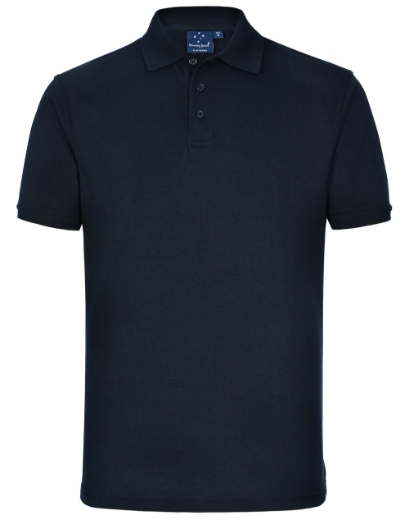 Picture of Winning Spirit, Mens Tight Pique Knit S/S Polo