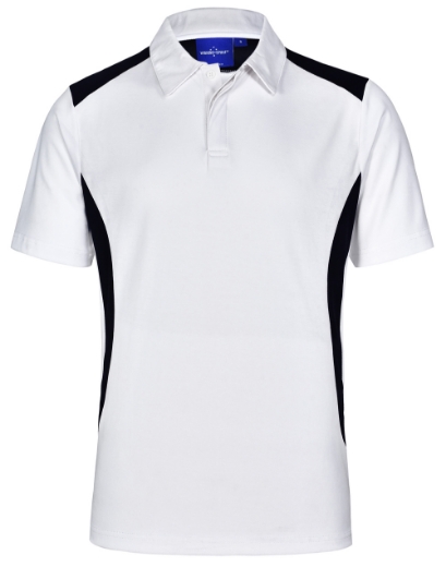 Picture of Winning Spirit, Mens TrueDry Contrast Polo