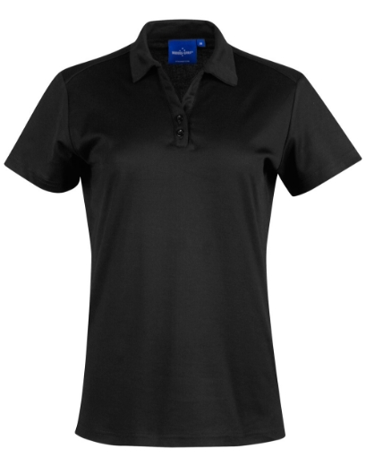 Picture of Winning Spirit, Ladies Cotton Back TrueDry S/S Polo