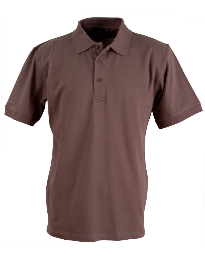 Picture of Winning Spirit, Mens Cotton Stretch Polo