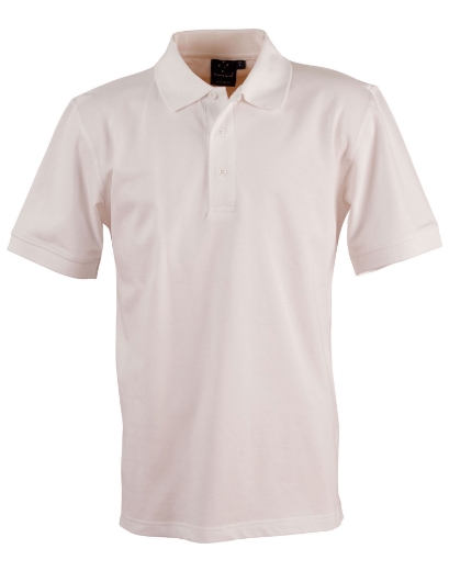 Picture of Winning Spirit, Mens Cotton Stretch Polo