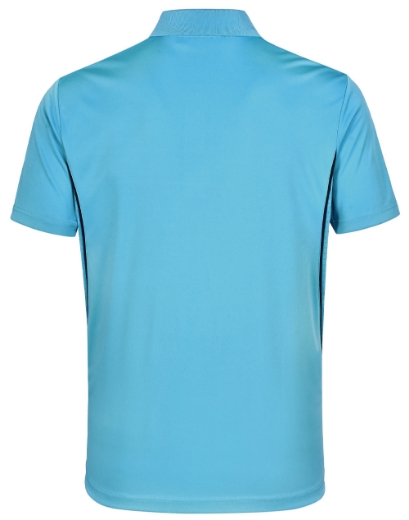 Picture of Winning Spirit, Mens Cooldry S/S Contrast Interlock Polo
