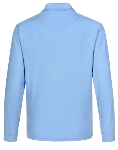 Picture of Winning Spirit, Adults Poly/Cotton Pique L/S Polo