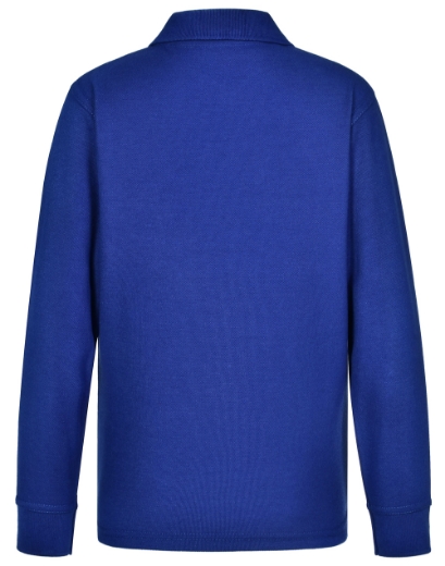 Picture of Winning Spirit, Kids Poly/Cotton Pique L/S Polo