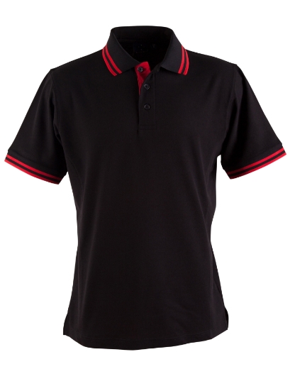 Picture of Winning Spirit, Kids Truedry Contrast S/S Polo