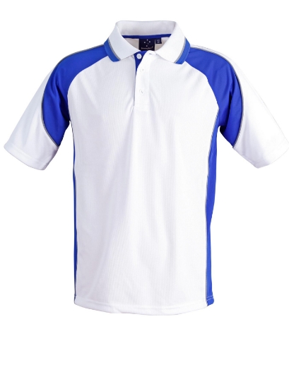 Picture of Winning Spirit, Childrens Mini Waffle CoolDry Polo