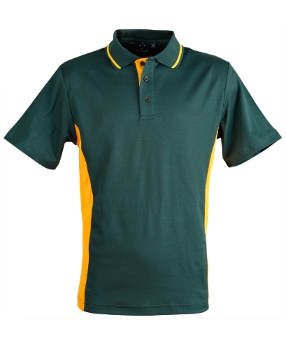 Picture of Winning Spirit, Kids TrueDry Contrast S/S Polo