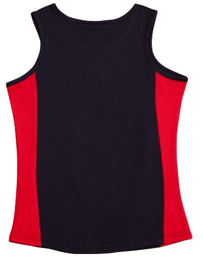 Picture of Winning Spirit, Ladies Truedry Contrast Singlet