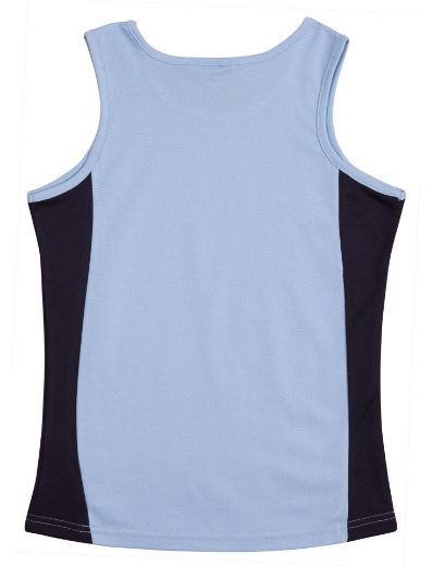 Picture of Winning Spirit, Ladies Truedry Contrast Singlet