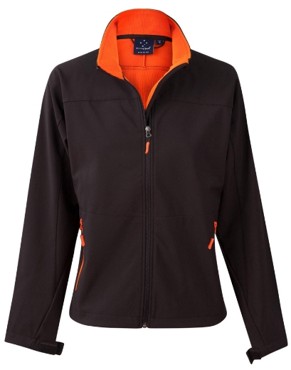 Picture of Winning Spirit, Ladies Softshell Contrast Jacket