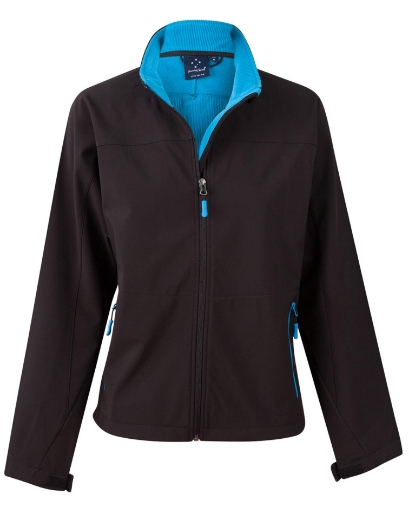 Picture of Winning Spirit, Ladies Softshell Contrast Jacket