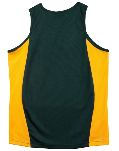 Picture of Winning Spirit, Mens Cooldry Contrast Mesh Singlet