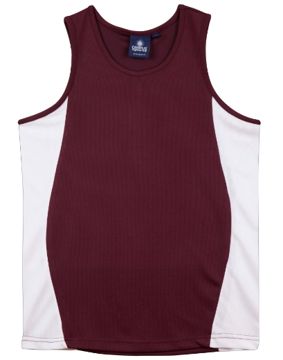 Picture of Winning Spirit, Mens Cooldry Contrast Mesh Singlet