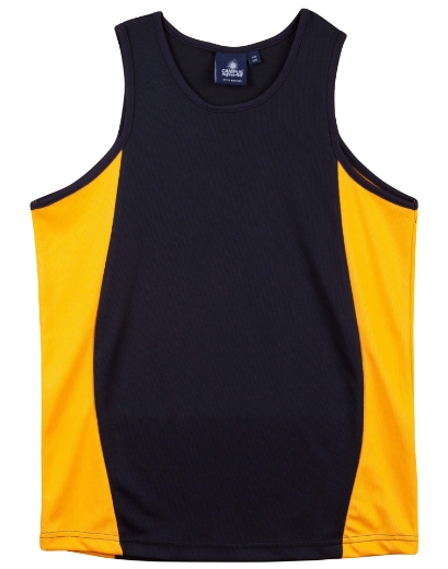 Picture of Winning Spirit, Mens Cooldry Contrast Mesh Singlet