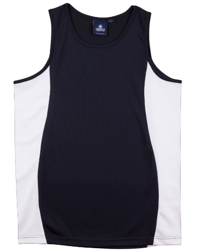 Picture of Winning Spirit, Mens Cooldry Contrast Mesh Singlet