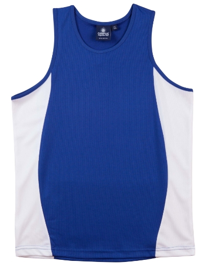 Picture of Winning Spirit, Mens Cooldry Contrast Mesh Singlet