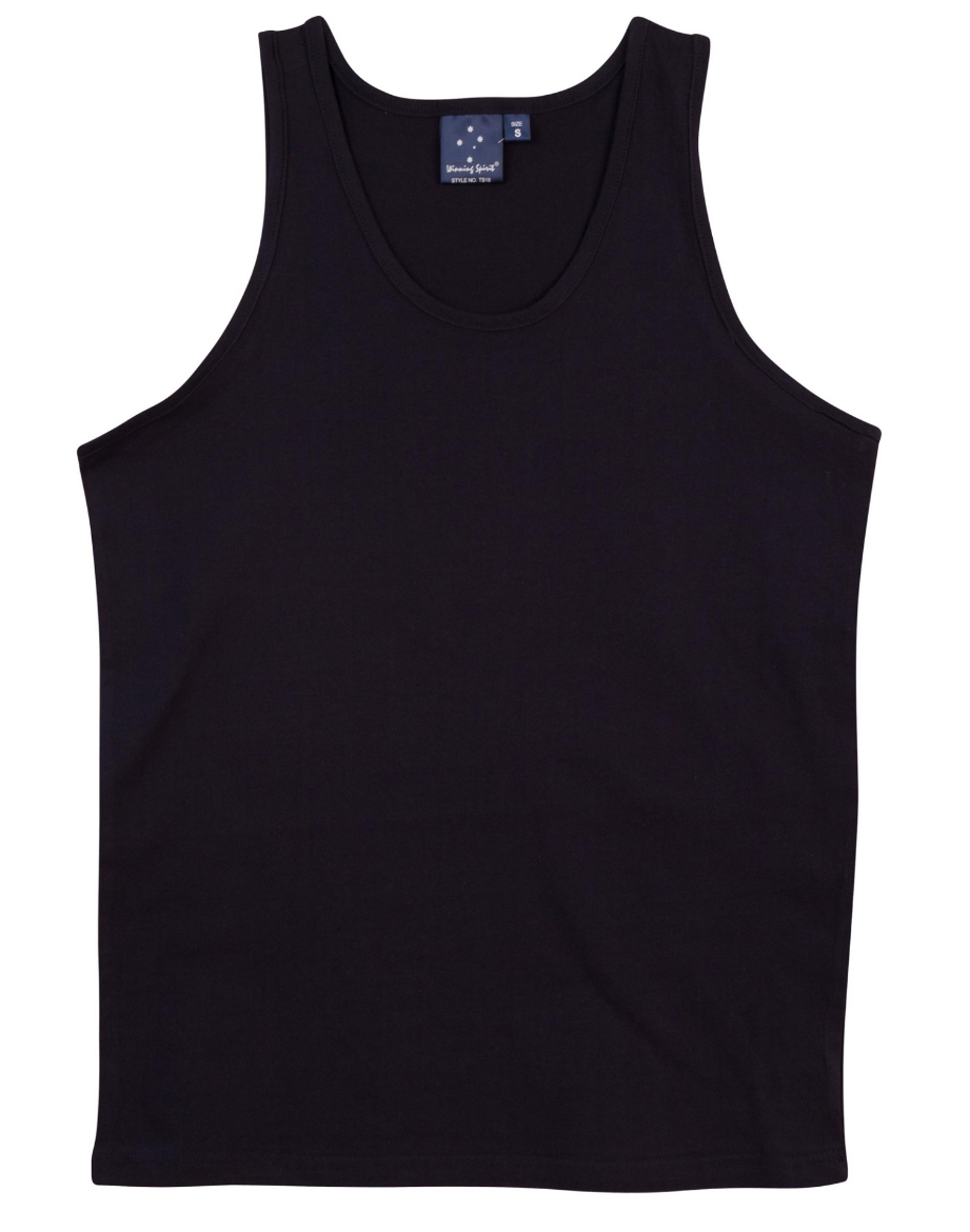 Picture of Winning Spirit, Mens Cotton Singlet