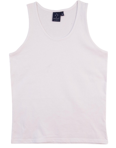 Picture of Winning Spirit, Mens Cotton Singlet