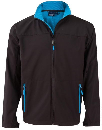 Picture of Winning Spirit, Mens Softshell Contrast Jacket