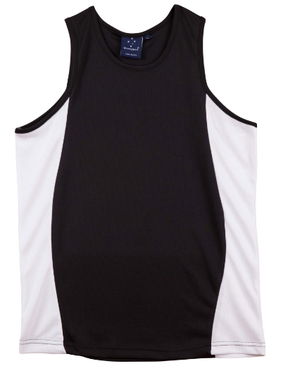 Picture of Winning Spirit, Mens Cooldry Contrast Mesh Singlet