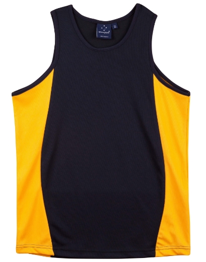 Picture of Winning Spirit, Mens Cooldry Contrast Mesh Singlet