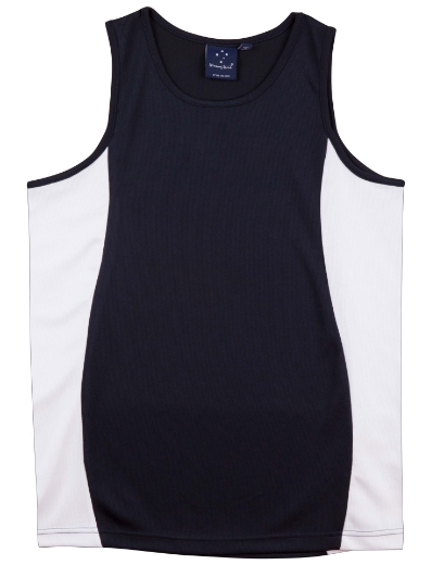 Picture of Winning Spirit, Mens Cooldry Contrast Mesh Singlet