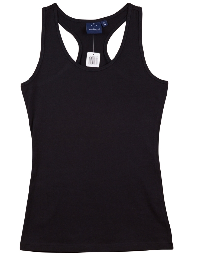 Picture of Winning Spirit, Ladies Fitted Stretch Singlet