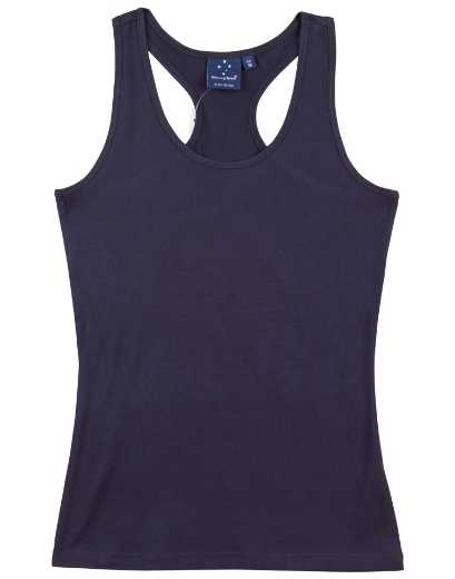 Picture of Winning Spirit, Ladies Fitted Stretch Singlet